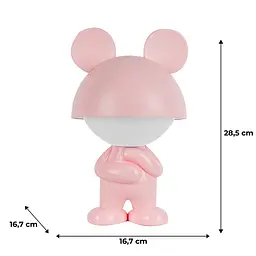 Світильник-нічник Kite LED з акумулятором Dreamy Mouse рожевий (K25-315-2-2) - мініатюра 5