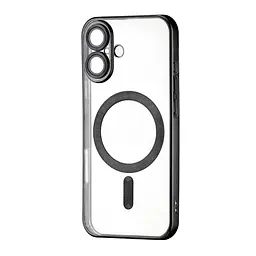 Чохол Ductil Metallic Edge with MagSafe (Protected Camera & Lens) iPhone 16 Black