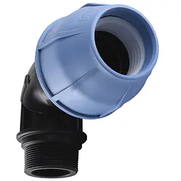 Коліно ПНД Vsplast 63x2 '' ЗР 4003 000007902 - мініатюра 2