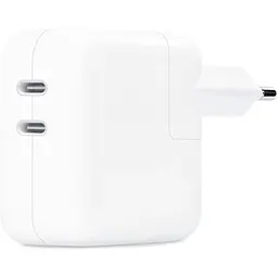 Зарядний пристрій Apple 35W Dual USB-C Power Adapter Model A2676 (MW2K3ZM/A)
