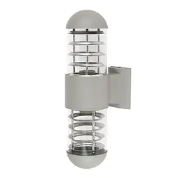 Бра настінне Levistella 767L5102-WL-2 GY, E27, метал, скло, сірий, для вулиці