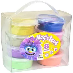Кінетичний пісок STRATEG "Magic sand" 8шт 39406