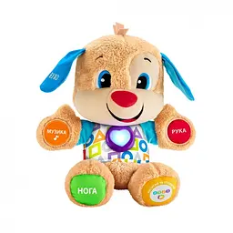 Развивающая игрушка Fisher-Price Умный щенок с технологией Smart Stages, укр. язык (FPN91)