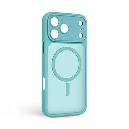 Чехол для Apple iPhone 17 Pro Max, Lush MagCase, бирюзовый, противоударная панель-накладка из TPU и PC, полупрозрачный чехол с MagSafe (с магнитом), с защитой камеры, поддержка беспроводной зарядки, защита всего корпуса, ArmorStandart (ARM87505) - мініатюра 2