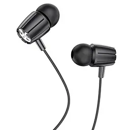 Навушники Hoco M88, вакуумні, провідні, 3.5mm, 1.2m, чорні - мініатюра 2