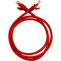 Патч-корд GEAR 3м UTP cat.5e, CCA, 24AWG, red (GPC-UTPCCARJ45-3R) - мініатюра 2
