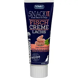 Крем-ласощі для собак Dr.Clauder's Snack IT Lachscreme з лососем