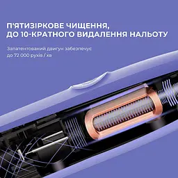Електрична зубна щітка Oclean Endurance Color Edition Purple - мініатюра 6