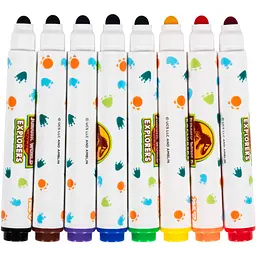 Фломастери Yes Jurassic World SUPER JUMBO super washable 8 кол. (650617) - мініатюра 4