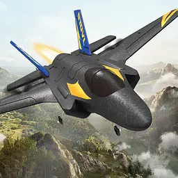 Глайдер на радіокеруванні Kfplan KF605 з гіроскопом (Чорний) - мініатюра 5