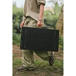 Стіл розкладаний Naturehike для барбекю сталевий CNK2350CF018 Black - мініатюра 10