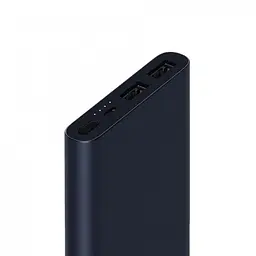 Зовнішній акумулятор Xiaomi Mi Power Bank 2S 10000 mAh Black [VXN4229CN] [42180] - мініатюра 2