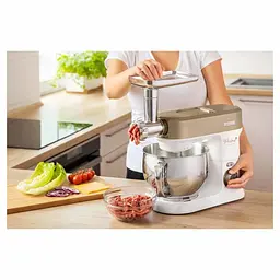 Кухонна машина 1200Вт, коричнево-білий Sencor teh0026131 - мініатюра 3