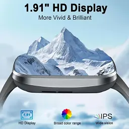Смарт-годинник Soudorv T70 з Bluetooth дзвінками, 1.91" HD дисплеєм, 110+ спортивними режимами, IP68 - мініатюра 5