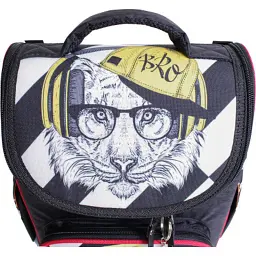 Портфель Bagland з ліхтариками Успіх 12 л. чорний 175k (00551703) (80213806) - мініатюра 5