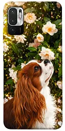 TPU чохол Demsky Flower spaniel для Xiaomi Redmi Note 10 5G