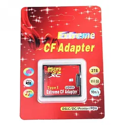 Адаптер-перехідник Primo microSD на Compact Flash CF Type I (TSR060) - мініатюра 4