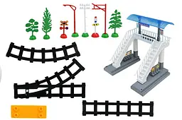 Дитяча залізниця на радіокеруванні Експрес поїзд Train Remote Control Express 2811Y, коробка р. 60x29x5 см - мініатюра 3