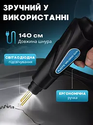 Термостеплер 70w для пластику зі скобами та кусачками - мініатюра 7
