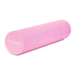 Масажний ролик Cornix EVA+ 60 x 15 см (валик, ролер) XR-0308 Pink - мініатюра 3