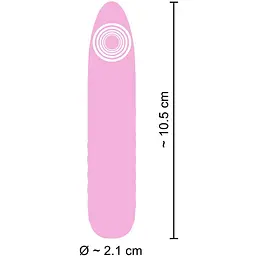 Мінівібратор Cuties Mini Vibrator Rose 5G - мініатюра 7