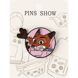 Значок Лис Зоотрополіс 0928102521-8 Різнокольоровий shop (2000999540141)