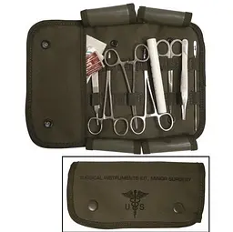 Хірургічний набір польовий MilTec US Army Olive 16025000