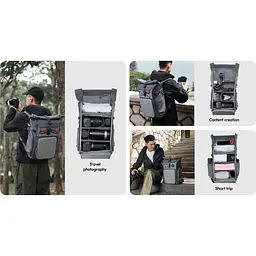 Рюкзак для фотоапарата Ulanzi Vijim BP04 27L [136734] - мініатюра 9