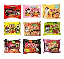Локшина швидкого приготування Samyang Buldak Four Cheese Hot Chicken Ramen Noodles 130 г - мініатюра 9