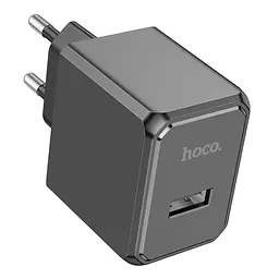 Мережевий зарядний пристрій Hoco CS11A USB чорний