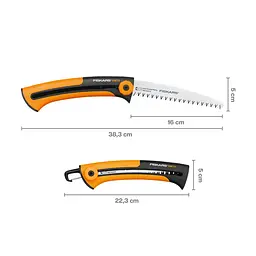 Садова пила складна Fiskars Xtract SW73, S - 160 мм, 123870 (1000613) - мініатюра 2