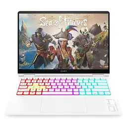Ноутбук HP 14 OMEN 14-fb1008ua 2880x1800 OLED/Intel U7-255H/32GB/1TB/RTX 5060 8GB/DOS/White (C3US5EA)