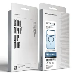 Чохол ArmorStandart Mystiq MagCase для Apple iPhone 17 Pro Max Blue - мініатюра 3
