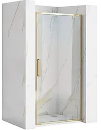 Душові двері Rea Rapid Swing 90 gold REA-K5618