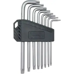 Набор ключей Wurth Г-образных Torx S2 TX10-50, 9 шт. Red Stripe (арт. 575 239 102)