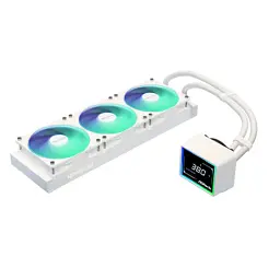 Система рідинного охолодження ASRock CHALLENGER WHITE 360 DIGITAL - миниатюра 4