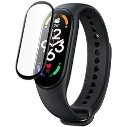 Захисна плівка DK для Xiaomi Mi Band 7 Composite Film box (014710) (black) - мініатюра 4