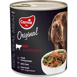 Консерви для собак Carnie Original Mono Protein Яловичина з овочами 800 г (4820255193472)