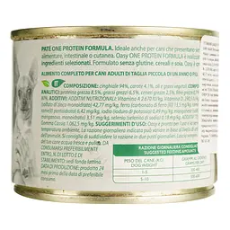 Вологий корм для дорослих собак малих порід Oasy One Protein Adult Small Mini дикий кабан 200 г - мініатюра 4