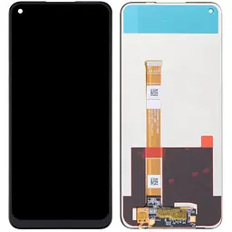 Дисплей Oppo A53 4G 2020 / A53s / A32 / A33 2020 / Realme 7i / C17 чорний, оригінал PRC p/n: BV065WBM-L03-MB00 /MB01