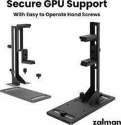 Підставка для відеокарти Zalman VS2 Black (ZM-VS2) - мініатюра 8