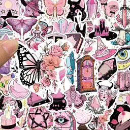 Стікерпак GeekLand Pink Cutie 50 штук - мініатюра 4