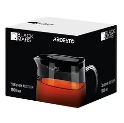 Заварник Ardesto Black Mars, 1 л (AR0710FP) - мініатюра 3