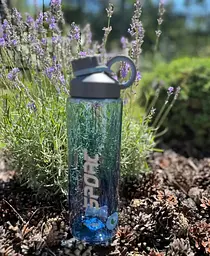 Пляшка для води Casno KXN-1236 1 л Blue - мініатюра 2