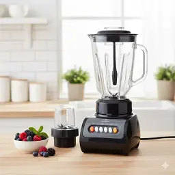 Блендер подрібнювач Crownberg CB-0999 з кавомолкою 500W - мініатюра 6