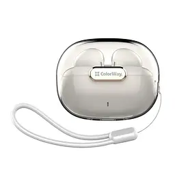 Bluetooth-гарнітура СolorWay Slim TWS-2 Earbuds Білий (CW-TWS2WT) - мініатюра 5