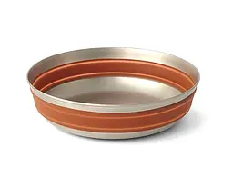 Миска складана Sea to Summit Detour Stainless Steel Collapsible Bowl Сірий-Коричневий