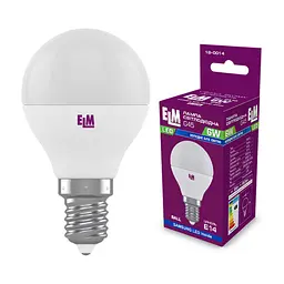 Лампочка ELM D45 6W PA10 E14 4000K (18-0014.)