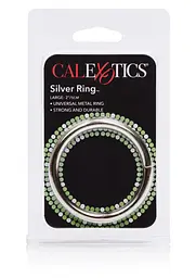 Ерекційне кільце CalExotics Silver Ring Large 5 см сріблястий - мініатюра 5