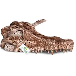 Декорація череп крокодила Terrario Crocodile Skull 30x14x9см (A15911) - мініатюра 5